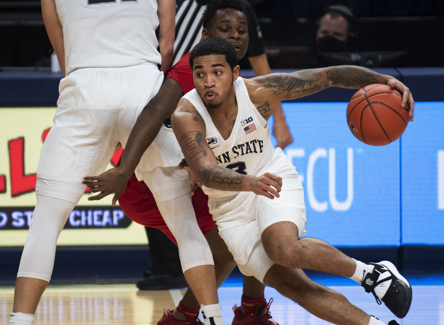 Penn State Men's Basketball vs Rutgers, Sessoms (3)